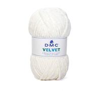 DMC - Velvet fil tricot, fil extrêmement chaud et doux avec un effet velours - Idéal pour la création de vêtements, d’accessoires et d’éléments de décoration | 100 g, 100 m, 10 couleurs