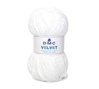 DMC - Velvet fil tricot, fil extrêmement chaud et doux avec un effet velours - Idéal pour la création de vêtements, d’accessoires et d’éléments de décoration | 100 g, 100 m, 10 couleurs