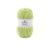 DMC - Velvet fil tricot, fil extrêmement chaud et doux avec un effet velours - Idéal pour la création de vêtements, d’accessoires et d’éléments de décoration | 100 g, 100 m, 10 couleurs