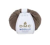 DMC - Woolly, 100% Laine Mérinos - Douceur et délicatesse appropriée pour les peaux sensibles - Pelote de 50 gr | Agréable à travailler - Idéale pour tous types de vêtements