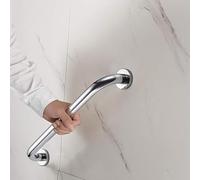 DMCHENGMA Main courante en acier inoxydable 304 pour rampe d'escalier, poignée de support, tube rond antidérapant, bras de sécurité pour salle de bain, barre d'appui pour douche(150cm)