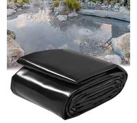 DMCHENGMA Revêtement de Bassin en PEHD Souple de 5mil, Film imperméable et résistant pour sous-Couche de Piscine, bâche de Toit, Jardin et Petits bassins.(6x6m)