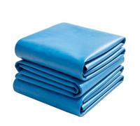 DMCHENGMA Revêtement d'étang en HDPE Bleu, sous-Couche Robuste, imperméable et résistante aux UV, pour étang à Poissons extérieur et caractéristique d'eau de Jardin(8x12m)