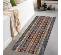 DMCHENGMA Tapis de Couloir de 1 m, 1,5 m, 2 m, 2,5 m, 3 m, 3,5 m, 4 m, 4,5 m, 5 m, 5,5 m, 6 m de Long avec Envers antidérapant, Tapis étroits de 60 cm/80 cm/100 cm/120 cm de Large (Size : 60×400cm)
