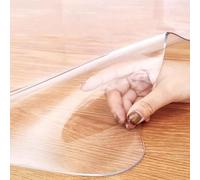DMCHENGMA Tapis de Protection pour Plan de Travail de Cuisine en Plastique Transparent, épaisseur 2 mm, 80 x 160 cm, 80 x 180 cm, 80 x 200 cm, imperméable, résistant, Facile à Nettoyer.(60x90cm)