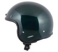 DMD Retro Casque Jet Vert/Métallisé XL argent XL