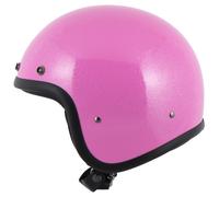 Dmd Retro Open Face Helmet Violet S