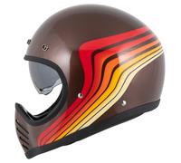DMD Seventyseven Waves Casque Intégral Marron/Métallisé M unisex