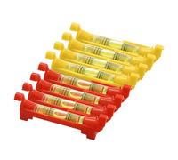 DmDoyy 8 Pcs Mini Niveau À Bulle Professionnel, Niveau À Bulle Compact 7,5cm Pour Maçonnerie, Plomberie, Carrelage, Matériau, ABS Résistant, Cordeau Maçon