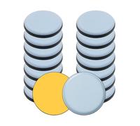 DmDoyy Patins De Meubles, 16 Pièces Patin Chaise, Patins Glisseurs Pour Meubles,pour Déplacer Des Meubles Lourds,Protège Le Sol Et Les Meubles Recouverts De Moquette, Rond