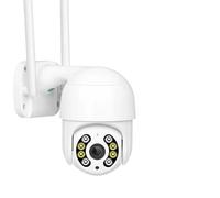 DMETE 4K 8MP Wireless IP Camera Outdoor Security PTZ 4MP HD Auto Tracking Video Surveillance CCTV P2P Installation Facile(1080P NO Card)