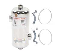 DMETE Acier Inoxydable d'échangeur de Chaleur de Piscine for l'appareil de Chauffage Solaire de Piscine de Chauffage de Piscine de Station Thermale Ses Fonctions complètes(MF400)