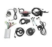 DMETE Kit de Conversion électrique for vélo électrique, Ensemble de Cadrans d'accélérateur, Facile à Entretenir, Coque de contrôleur en métal, for Modification Bricolage Facile