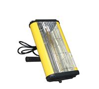 DMETE Lampe de polymérisation peinture infrarouge multifonctionnelle à ondes courtes 1000W lampes lampe main Portable