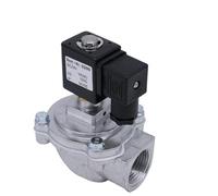 DMF-Z-20/25 DC24V AC220V Vanne d'impulsion électromagnétique à angle droit 6 points / 1 pouce (DMF-Z-25 AC220V)