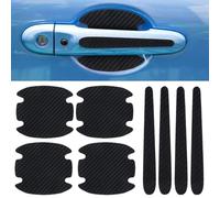 DMFCJQ 8 Pcs Films de Protection pour Poignée de Porte de Voiture pour Ford Puma 2019-2023, Film Protecteur pour Poignée de Porte de Voiture Autocollants Extérieurs