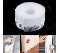 DMFSHI Bas de Porte, Très Transparent et Beau Isolation Phonique Porte, Adhésif Professionnel 3M Auto-Adhésif Puissant Joint Porte,Multifonctionnel Coupe-Vent Anti-Insectes et Insonorisé Joint Fenetre