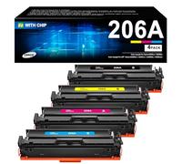 DMGE Pour imprimante sans fil MFP m283fdw, Cartouches convient pour les toners HP 206a et 206x, impression mobile