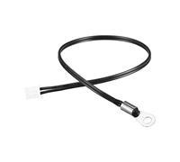 DMiotech 1 Paquet 10K Ntc Thermistance Sonde, Inox Acier Tête Extrudeuse Filament Sensitive Temp Capteur pour 3D Imprimante Chauffage