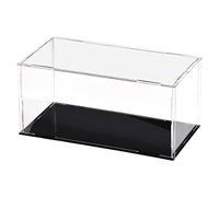 DMiotech 1 Paquet Acrylique Présentoir Étui Boîte Transparent Étanche à la poussière Vitrine, 7,9x3,9x3,9 Pouces pour Objets Collection