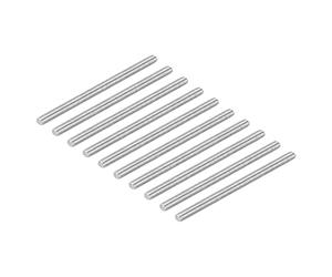 DMiotech 10 Paquet M4x70mm Entièrement Fileté Tige 304 Inox Acier Droite Main Filetages Tige