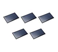 DMiotech 5 Paquet 6V 60mA 72mm x 45mm Mini Solaire Panneau Cellule pour DIY Électrique Power Project