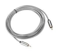 DMiotech Câble RCA 2.7M, Câble Audio Stéréo RCA Vers RCA Pour Home Theater, HDTV, Enceintes, Systèmes Hi-Fi, Amplificateurs