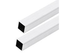 DMiotech Lot de 2 (30mm x 30mm x 1,2mm) Tube Carré en Aluminium 6063 de 200mm de Longueur pour la Construction de Cadres de Machines et Projets Diy