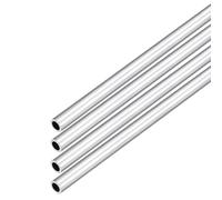 DMiotech Lot de 4 (8mm Od x 6mm Id) Tube Rond en Aluminium 6063 de 300mm de Longueur pour la Construction de Cadres de Machines et Projets Diy