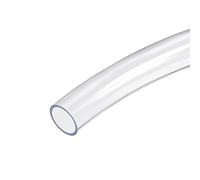 DMiotech PVC Transparent Tube 25mm ID 30mm OD 1m Long, Flexible, Lightweight, Transparent, Suitable for Various Industrial, Agricultural and Laboratory Applications, Pack of 1pcs