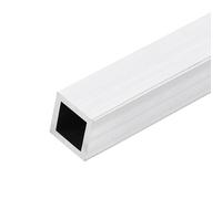 DMiotech Tube Carré en Aluminium 6061 (25mm x 25mm x 3,2mm) de 300mm de Longueur pour la Construction de Cadres de Machines et Projets Diy