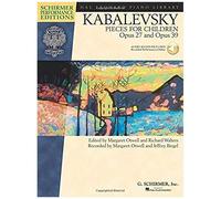 Dmitri Kabalevsky Pieces For Children, Op. 27 And 39 Piano Sheet Music Collection For Beginners And Intermediate Players Schirmer Performance Editions With Online Audio