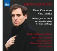 Piano Concertos numbers 1 and 2, String Quartet Quatuors number 8 CD