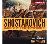 Dmitri Chostakovitch – Symphonies nos 12 et 15 – CD – NAXOS