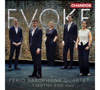 Ferio Saxophone Quartet & Timothy End – Evoke – CD – NAXOS