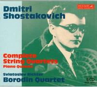 Dmitri Shostakovich - Intégrale des quatuors à cordes nos 1 à 15 / Quintette pour piano & cordes op.57