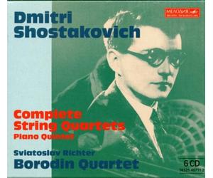 Dmitri Shostakovich - Intégrale des quatuors à cordes nos 1 à 15 / Quintette pour piano & cordes op.57