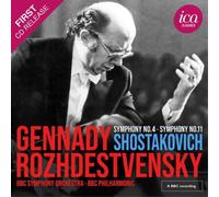 Dmitri Shostakovich / BBC Symphony Orchestra – Symphonies N° 4 et N° 11 – CD – NAXOS
