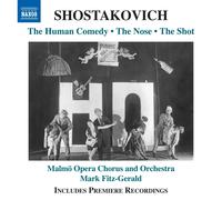 Tor Lind – Shostakovich : The Human Comedy / The Nose / The Shot – CD – NAXOS