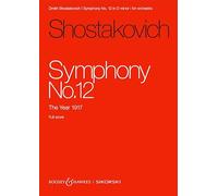 Dmitri Shostakovich: Symphony No. 12 op. 112 - Boosey & Hawkes and Sikorski Full Score (SIK2512)