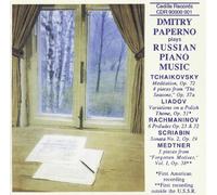 Dmitry Paperno-Œuvres de Compositeurs Russes