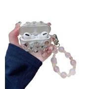 DMJSWY Coque pour Apple AirPods 3, diamants transparents, esthétique et résistante aux chocs pour AirPods 3ème génération pour femmes et filles