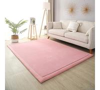 Dmkjdzsw Tapis à ramper pour bébé antidérapant, Tapis de chambre d'enfant, Tapis en velours corail, Tapis de 2 cm d'épaisseur pour enfants - Poudre de princesse - 80 * 180 cm