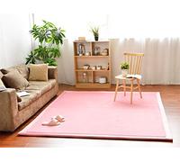 Dmkjdzsw Tapis de Jeu en Velours Corail Chambre Enfant, Tapis de Jeu pour bébé, Tapis de Yoga d'exercice Coussinets-Princess Powder-60 * 180cm