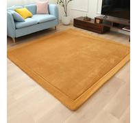 Dmkjdzsw Tapis en Velours Corail,Grand Tapis en Veloursdoux et épais,Tapis d'éveilMaison Coussin antidérapante,Parfait pour Le Yoga, l'exercice et rampant-B-150 * 200cm