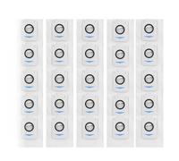 DMKQTEW Sacs à poussière for ECOVACS DEEBOT X1 Plus / T10 Plus Accessoires de Remplacement Pièces d'aspirateur Robot Sac Poubelle Sac Sale(25pcs)