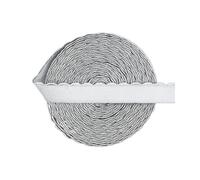 DMLAYHP Bande Elastique Couture Sangle élastique en Nylon 3/8 1/2 5/8 10mm 15mm, Bande d'épaule for sous-vêtements, Garniture de Couture 2 10 Yards(Silver Grey,10 Yards_13MM)