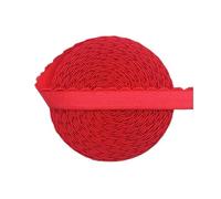 DMLAYHP Bande Elastique Couture Sangle élastique en Nylon 3/8 1/2 5/8 10mm 15mm, Bande d'épaule for sous-vêtements, Garniture de Couture 2 10 Yards(Red,2 Yards_13MM)