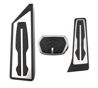 DMLHL Kit Remplacement Couvercle De Pédale De Repose-Pieds De Frein D'accélérateur À Gaz De Voiture, pour BMW X1 F48 X2 F39 2016-2024 2017 2018 2019 2020 2021 LHD(Style 3)