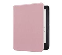 DMluna Étui pour Kobo Clara BW/Colour/2E 2024 Tolino Shine Colour/Shine 5/4, Fonction veille/réveil automatique, cuir PU de qualité supérieure, résistant aux chutes, coque rigide Rose